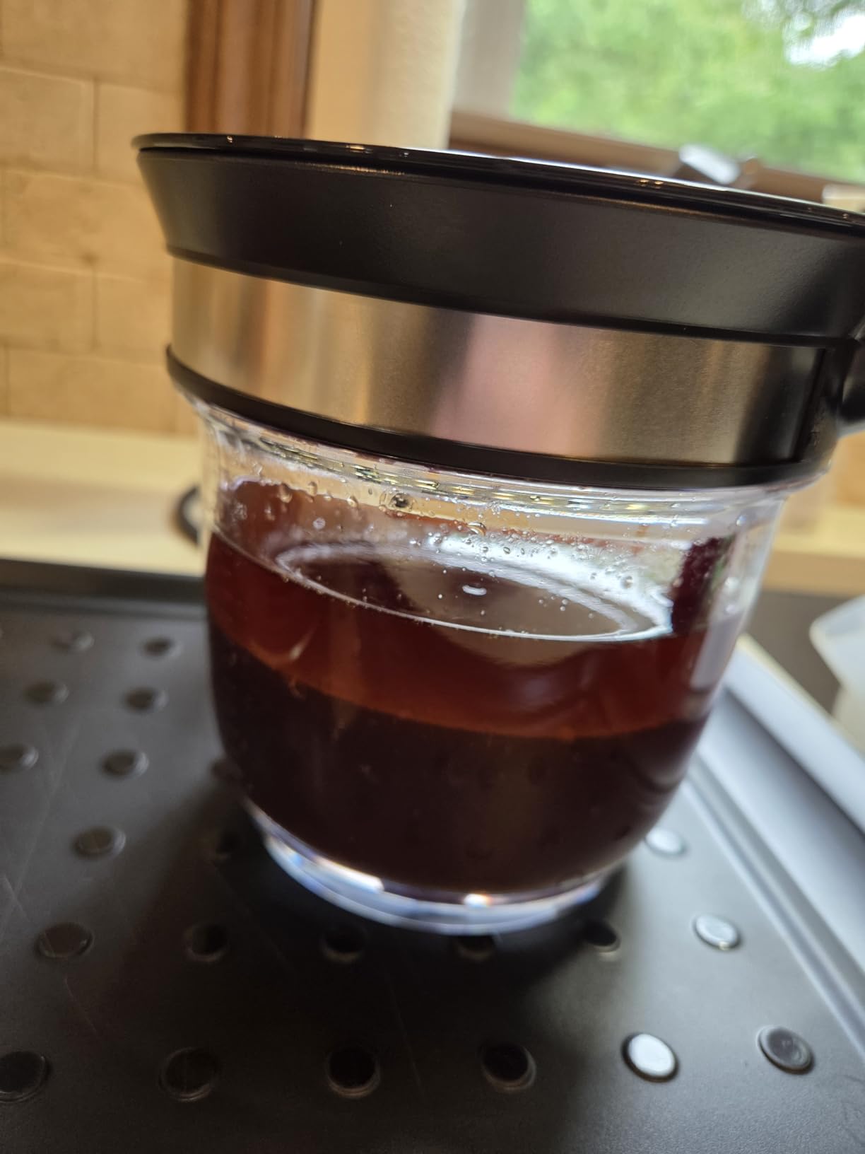 Fat Separator With Bottom Release, 4 Cup Gravy Separator for Cooking with Oil Strainer customer photo 1