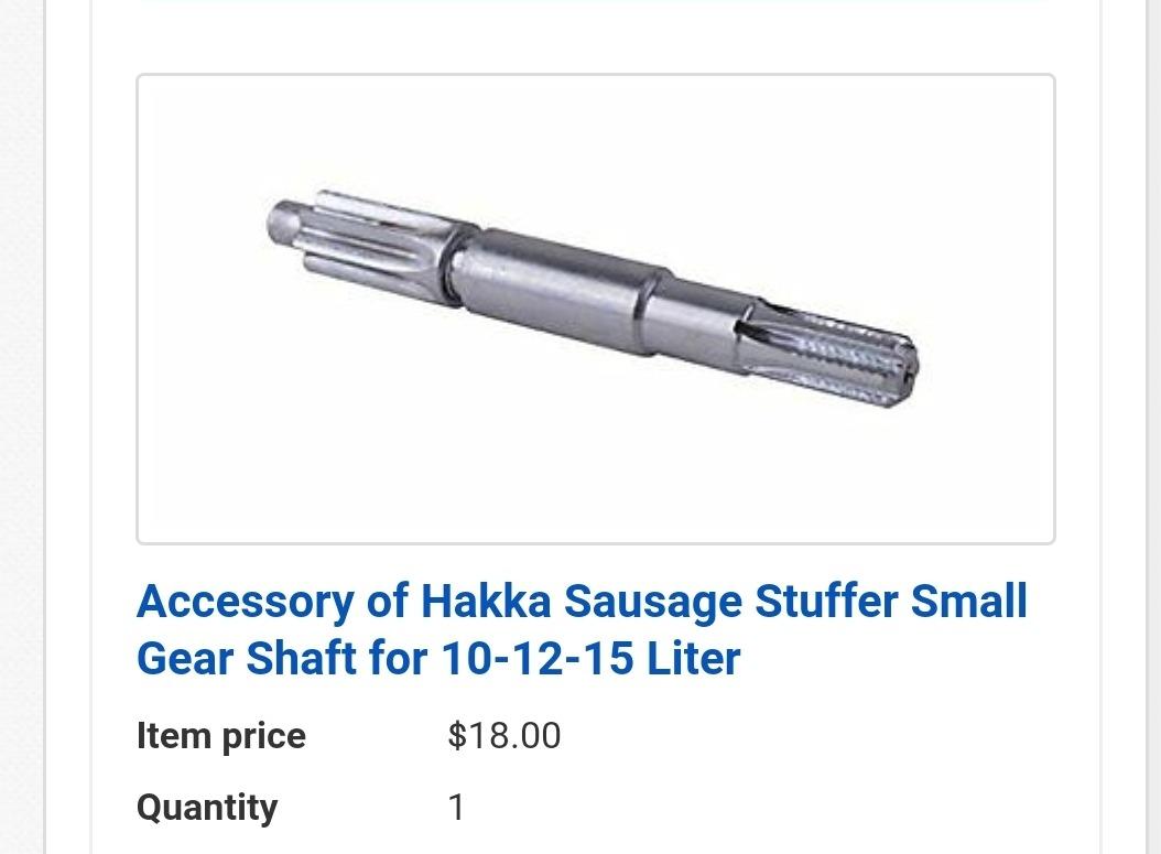 Hakka 2 in 1 Sausage Stuffer, Vertical Sausage Maker and Spanish Churro Maker Machines with 2 Speed, 7LB/3L customer photo 2