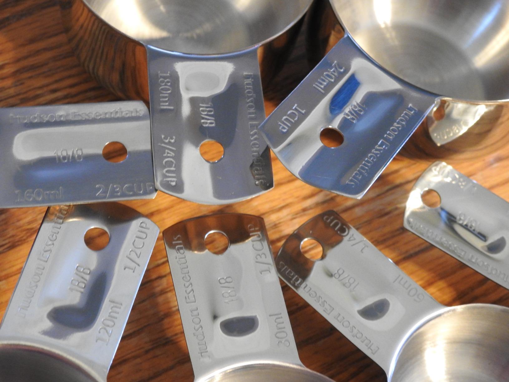 Hudson Essentials Stainless Steel Measuring Cups and Spoons Set (15 Piece Set) customer photo 1