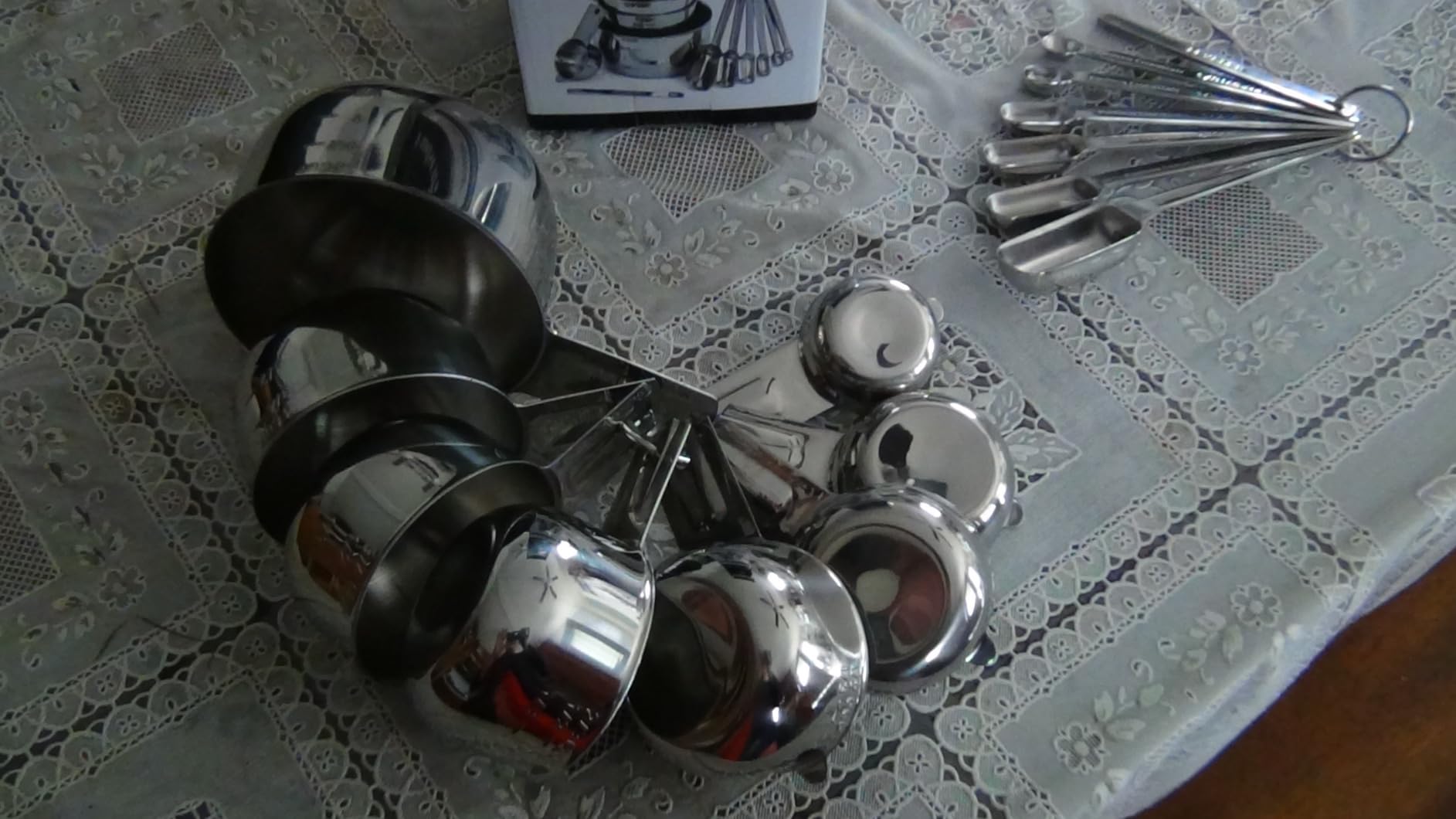 Hudson Essentials Stainless Steel Measuring Cups and Spoons Set (15 Piece Set) customer photo 2