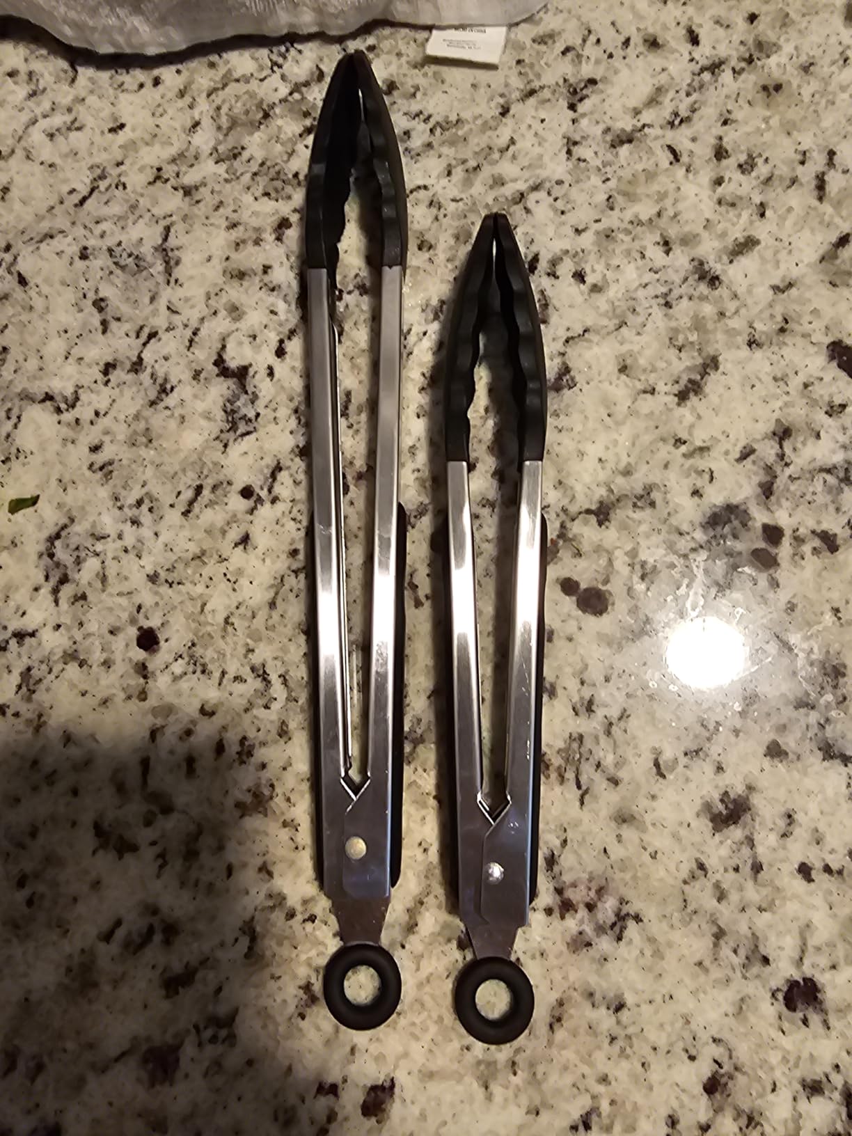 HOTEC Premium Stainless Steel Locking Kitchen Tongs with Silicon Tips, Set of 2-9