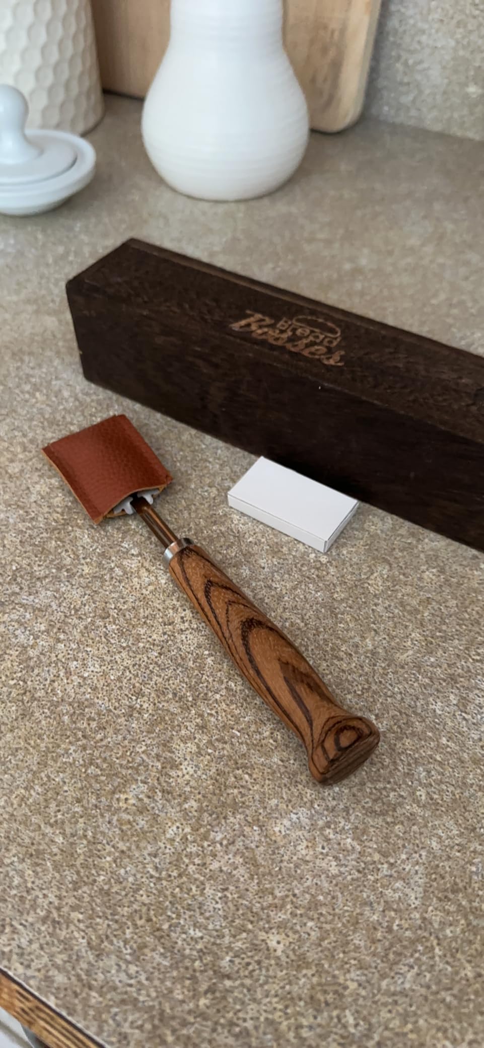 Bread Bosses Bread Bakers Lame Slashing Tool -Dough Making Slasher Tools Baking Sourdough Bread Starter Jar Scoring Knife Razor Cutter Slashing Tool Accessories for Cutting Supplies -Great As A Gift customer photo 2