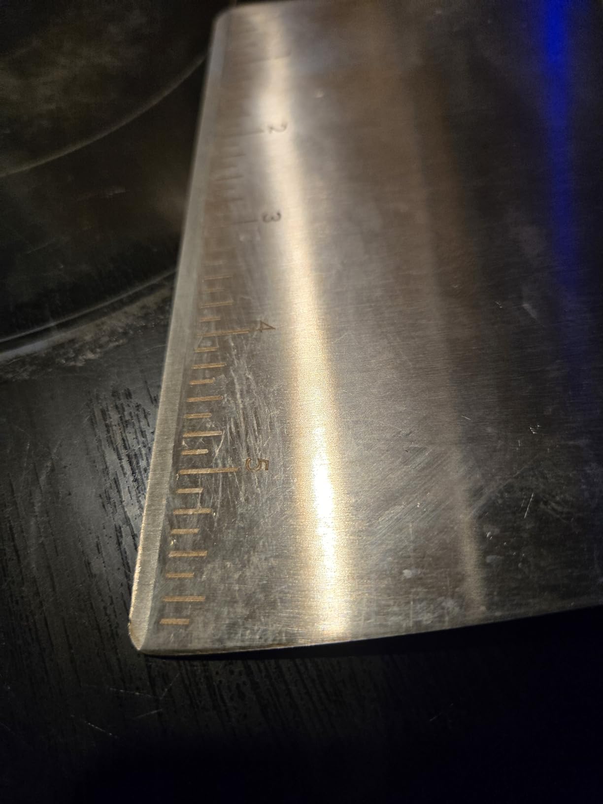 KitchenAid All Purpose Stainless Steel Dough Pastry Scraper/Chopper/Cutter with Measurement Scale, 6-Inch customer photo 2