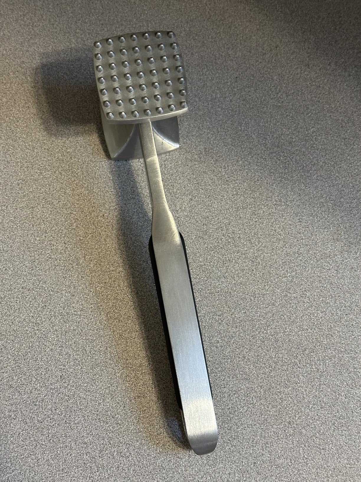 KitchenAid Gourmet Multi Sided Meat Tenderizer for Pounding Meats, Nuts, Shellfish, Hang Hole for Easy Storage, Hand Wash, One Size, Black customer photo 1