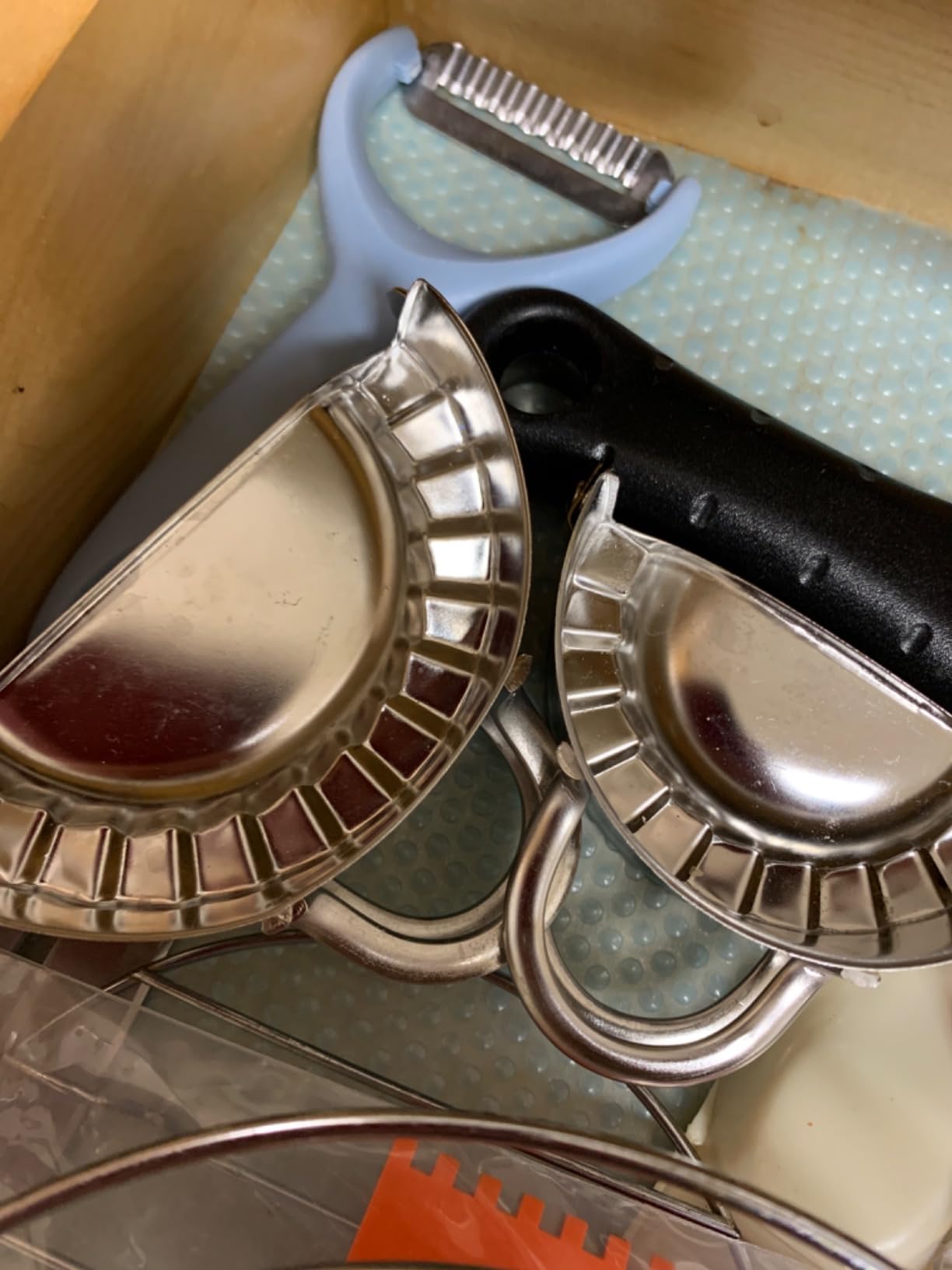 Stainless Steel Dumpling Ravioli Maker Press, AUAM 2 Pack Pierogi Mold - Wonton Mould customer photo 2