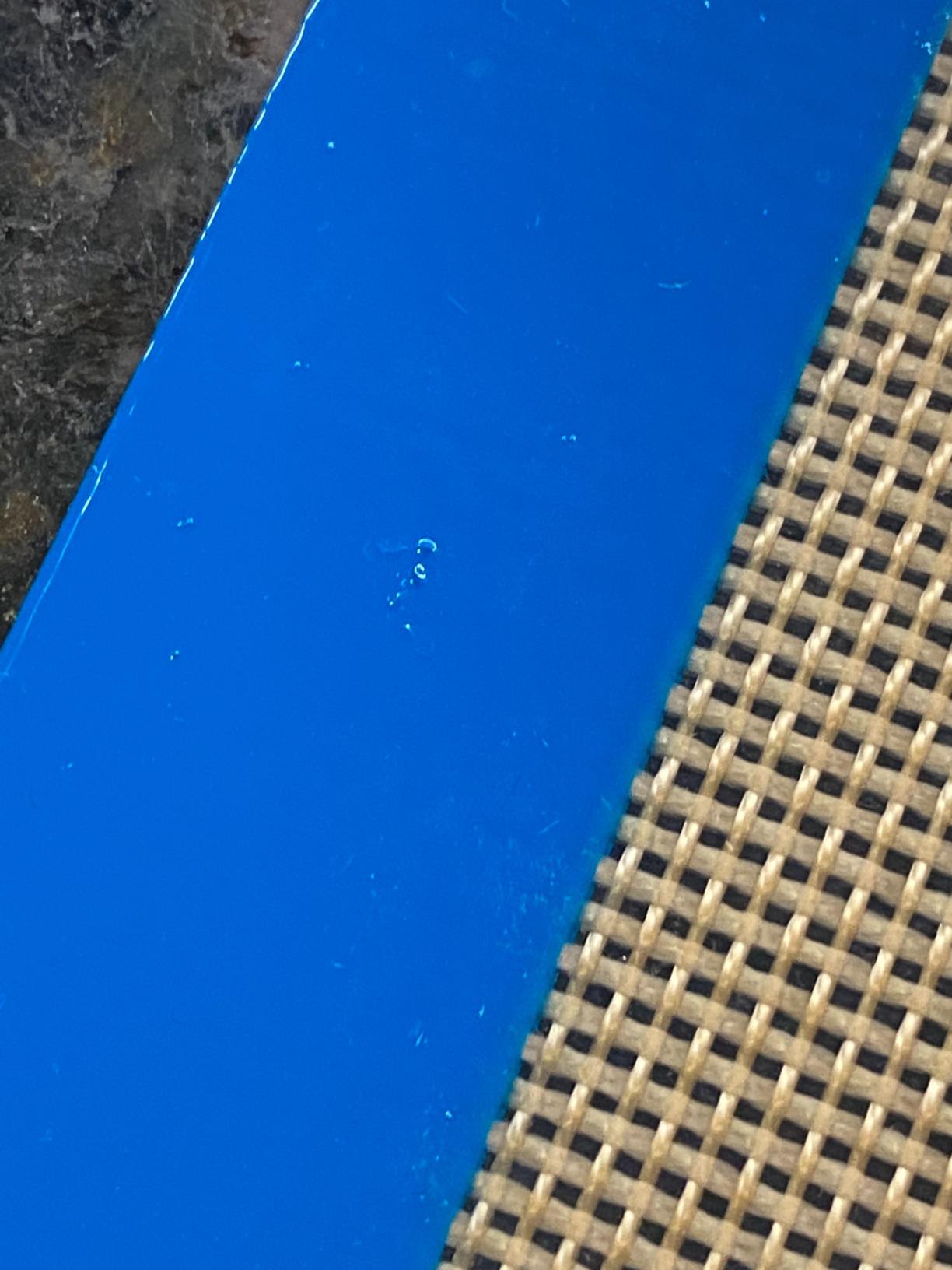 Silicone Baking Mat Set of 5, Nonstick Cookie Sheets, Multiple Sizes - Blue | 2 Half Sheets with Macaron & Cookie Circles, 1 Quarter Sheet, 1 Round & 1 Square, 100% Silicone, Easy-Clean, Reusable Liners. customer photo 1