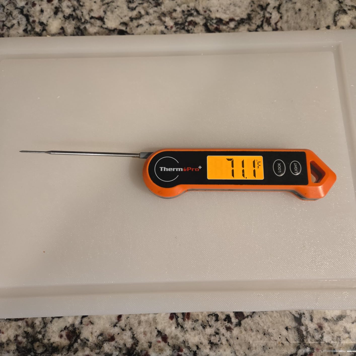 TempPro TP19H 1 Sec Digital Meat Thermometer for Cooking | Instant Read Food Thermometer with Motion Wake for BBQ Grill Oil Fry Candy, Gifts for Men Dad Husband (Previously ThermoPro) customer photo 2
