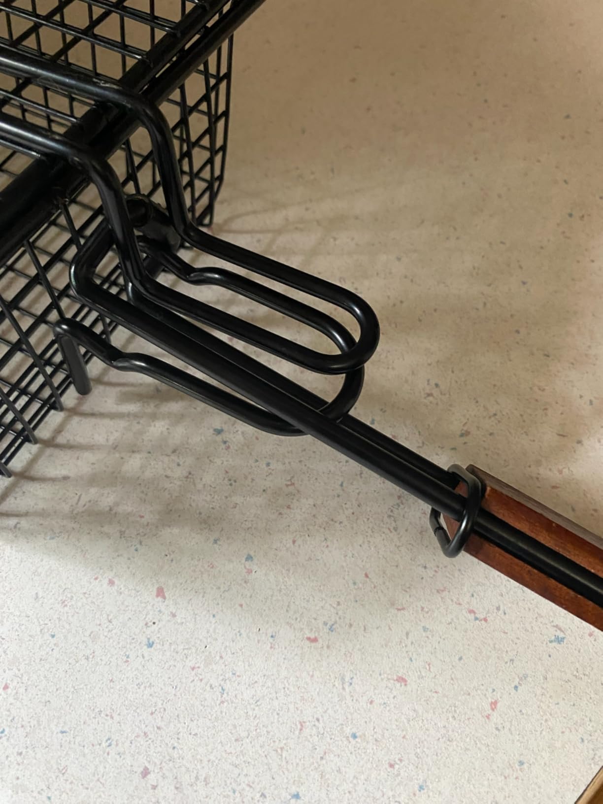 Yukon Glory Premium Grill Basket with Lid, Locking Flip Handle | Flip-lock handle, folds for storage, rust-proof, dishwasher safe. For fries, fish, vegetables, seafood and meats. customer photo 2