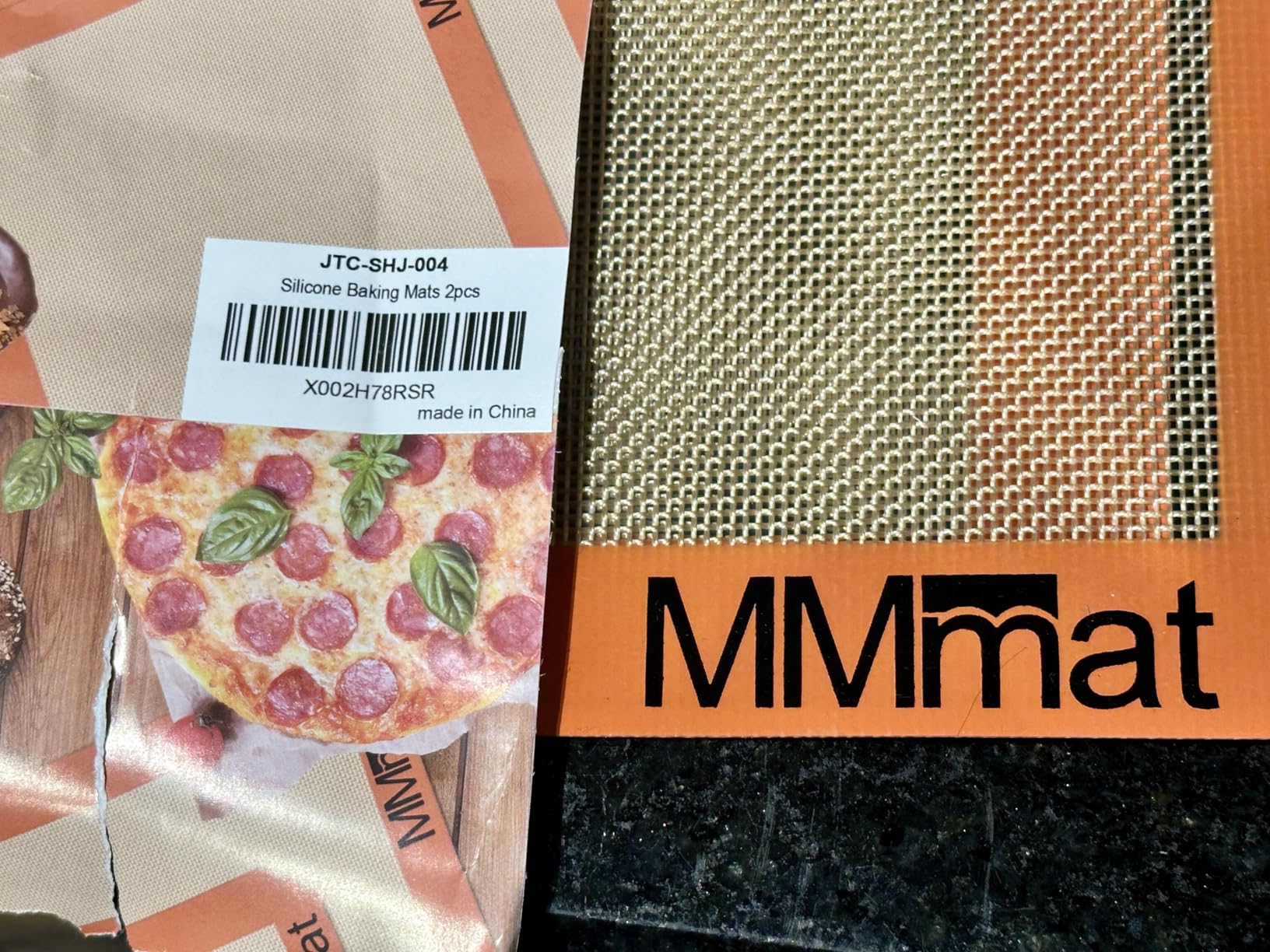 Best German Silicone Baking Mat - Half Sheet Baking Mat, Set of 2 | Non Slip Silicone Baking Sheet, Non Stick Reusable, BPA Free, PFOA Free, Non-toxic, Dishwasher Safe customer photo 2