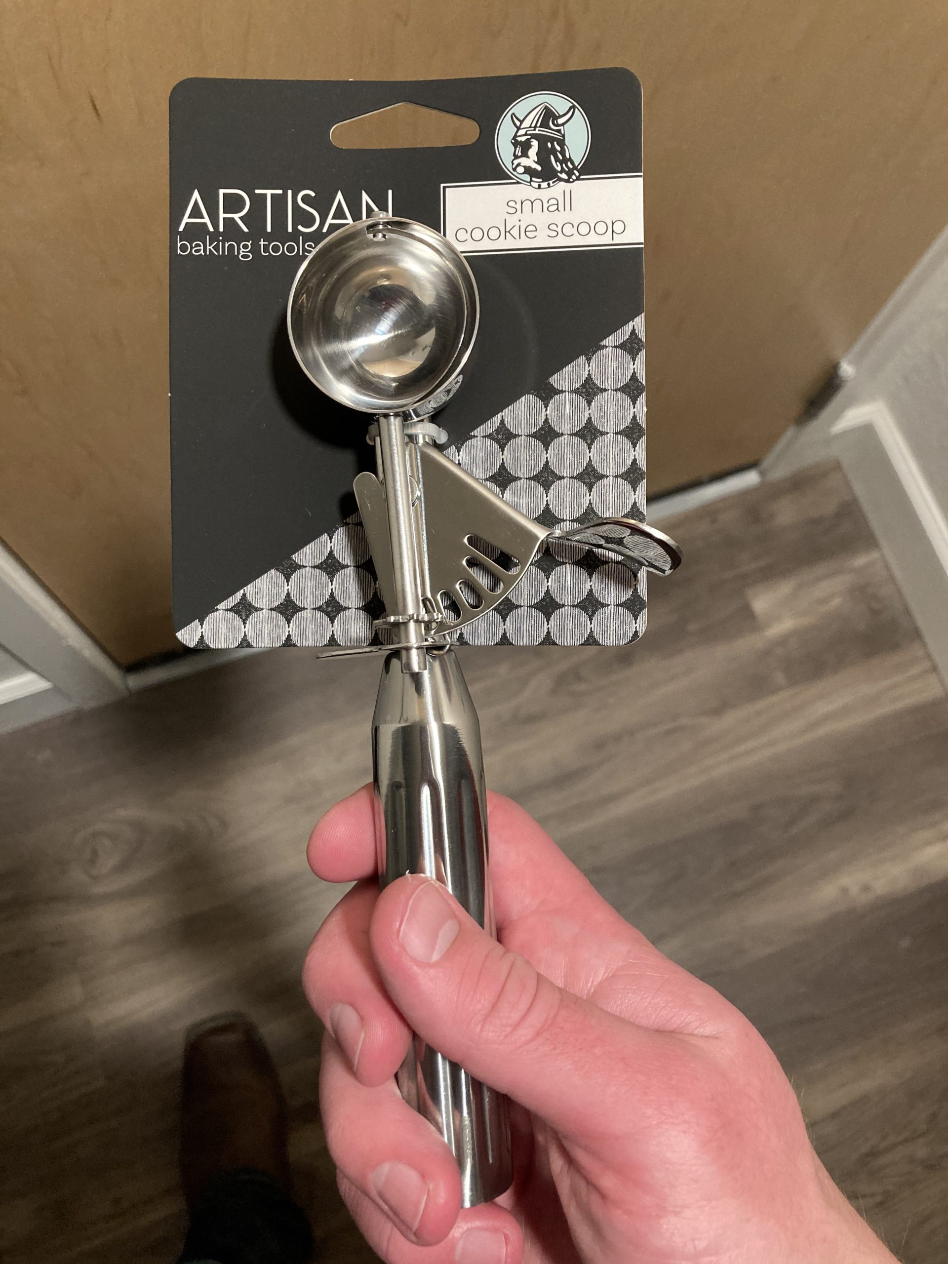 Nordic Ware Large Cookie Scoop, 3 Tablespoon Capacity, Silver customer photo 1