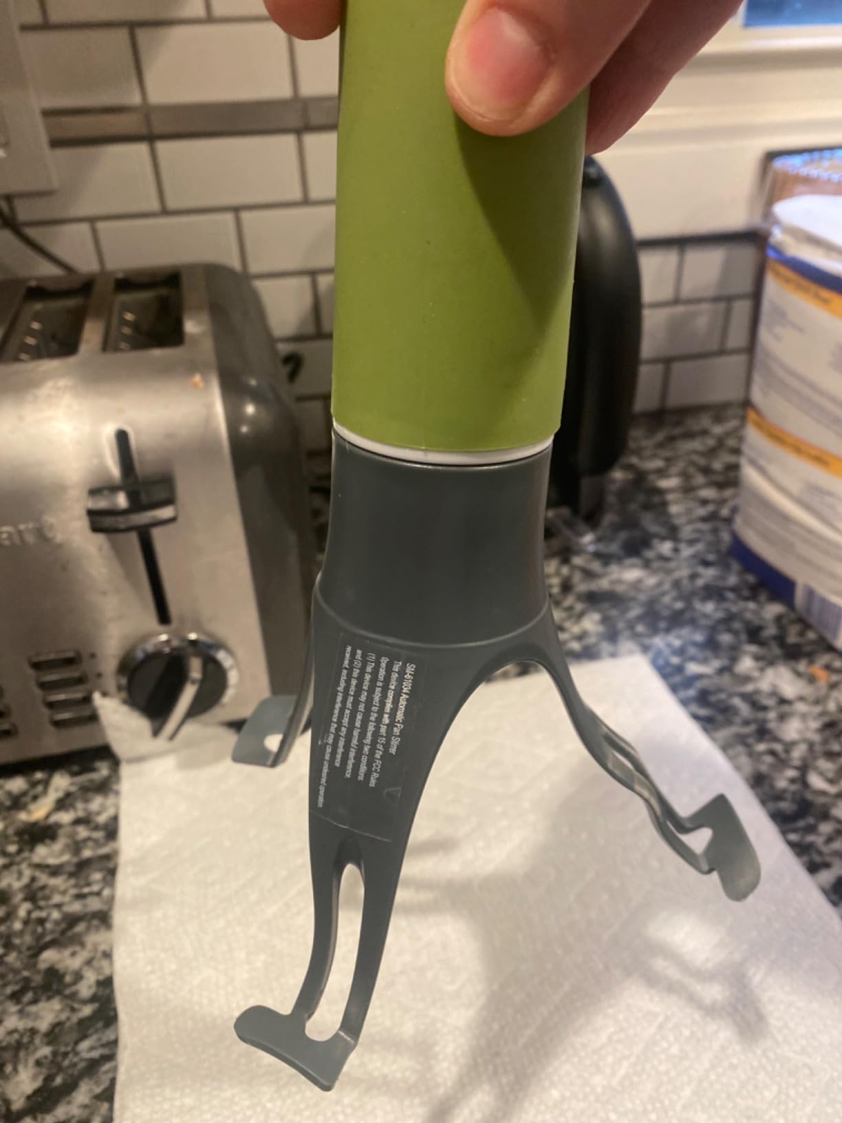 UÜTENSIL Stirr - The Unique Automatic Pan Stirrer - Dishwasher Safe, 3 Stirring Speeds with LED Indicator customer photo 2