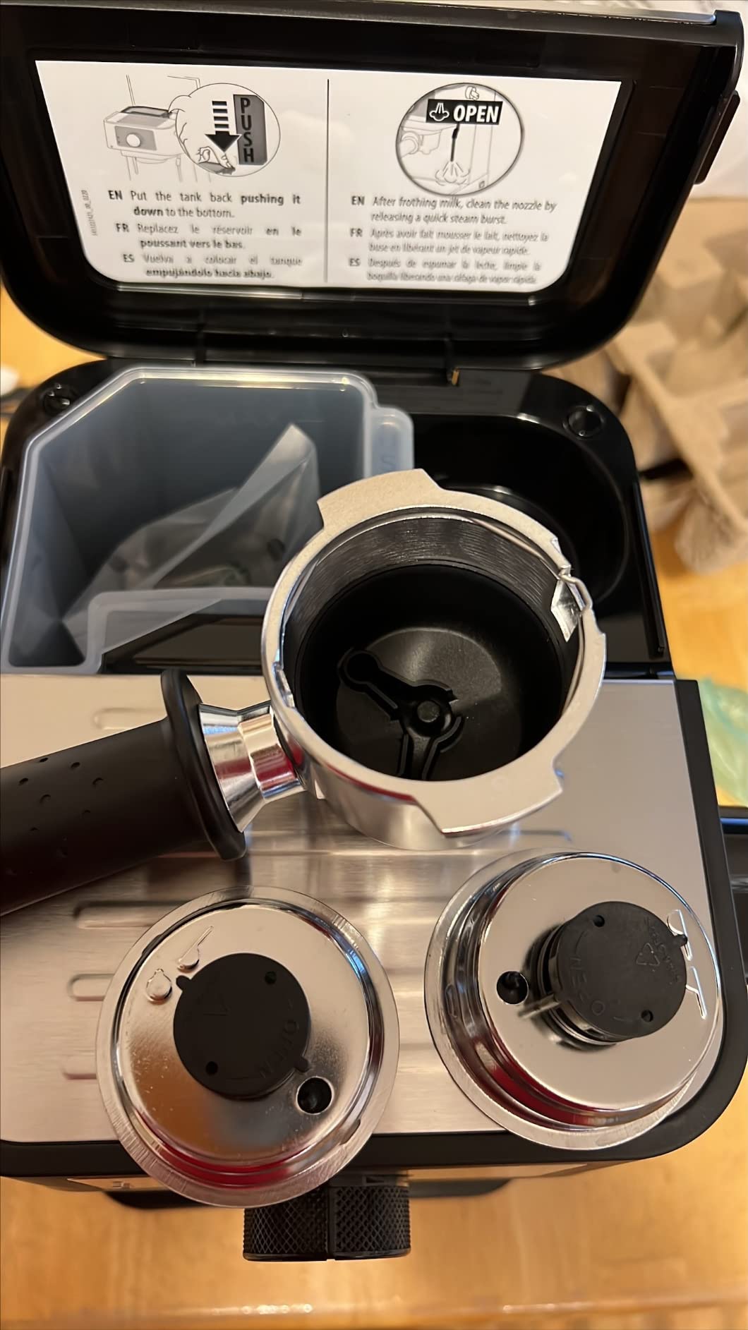 De'Longhi Stilosa Compact Manual Espresso Machine, Manual Milk Frother, 15 Bar Pump Pressure customer photo 1