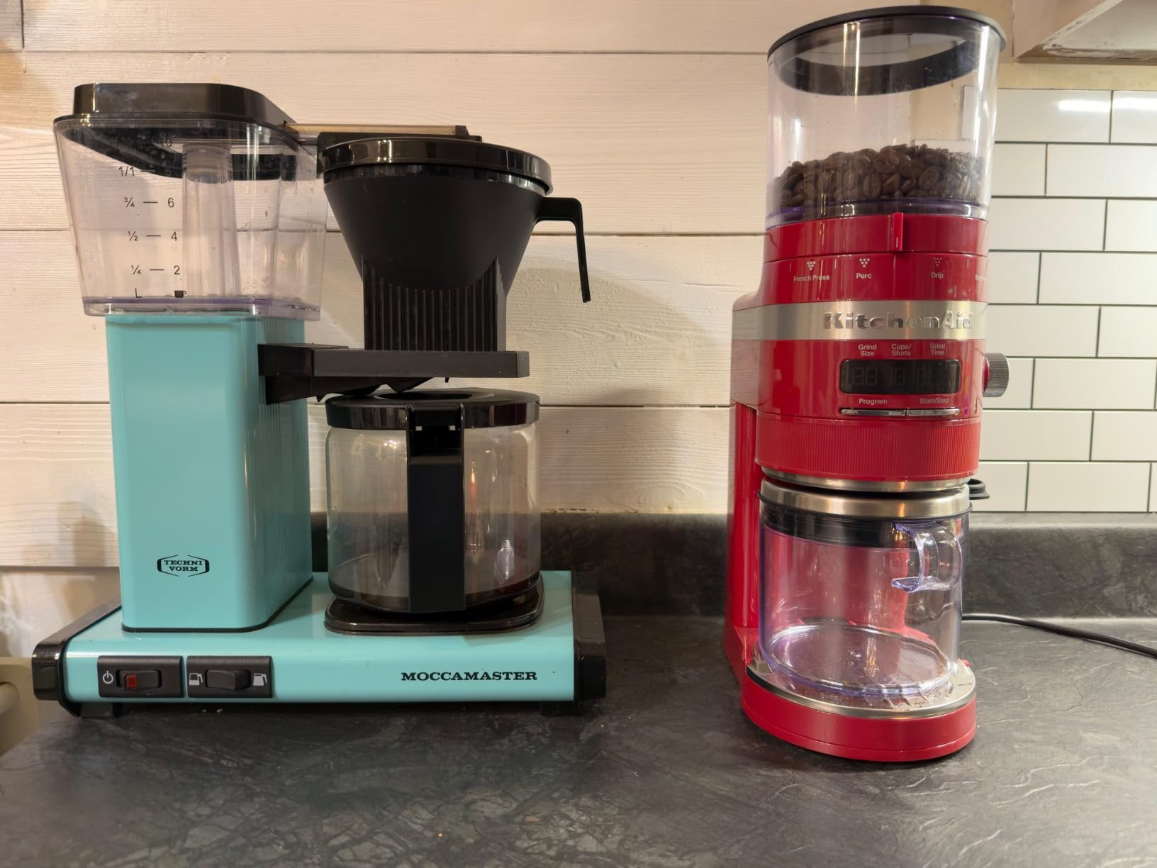 KitchenAid Burr Coffee Grinder, KCG8433, Matte Black | Smart Dosing Technology for Ideal Grounds, 70 Grind Settings for All Brew Methods, Removable Hopper for Easy Cleaning customer photo 1