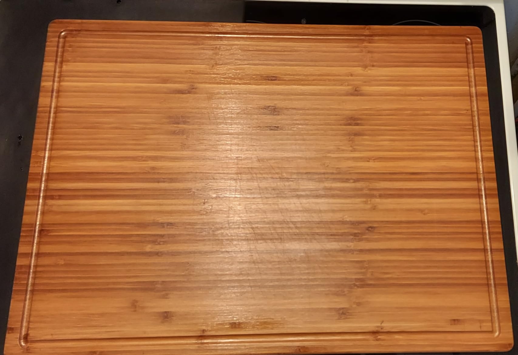 Allsum Extra Thick Wood Cutting Board for Kitchen, Reversible and Durable | 1