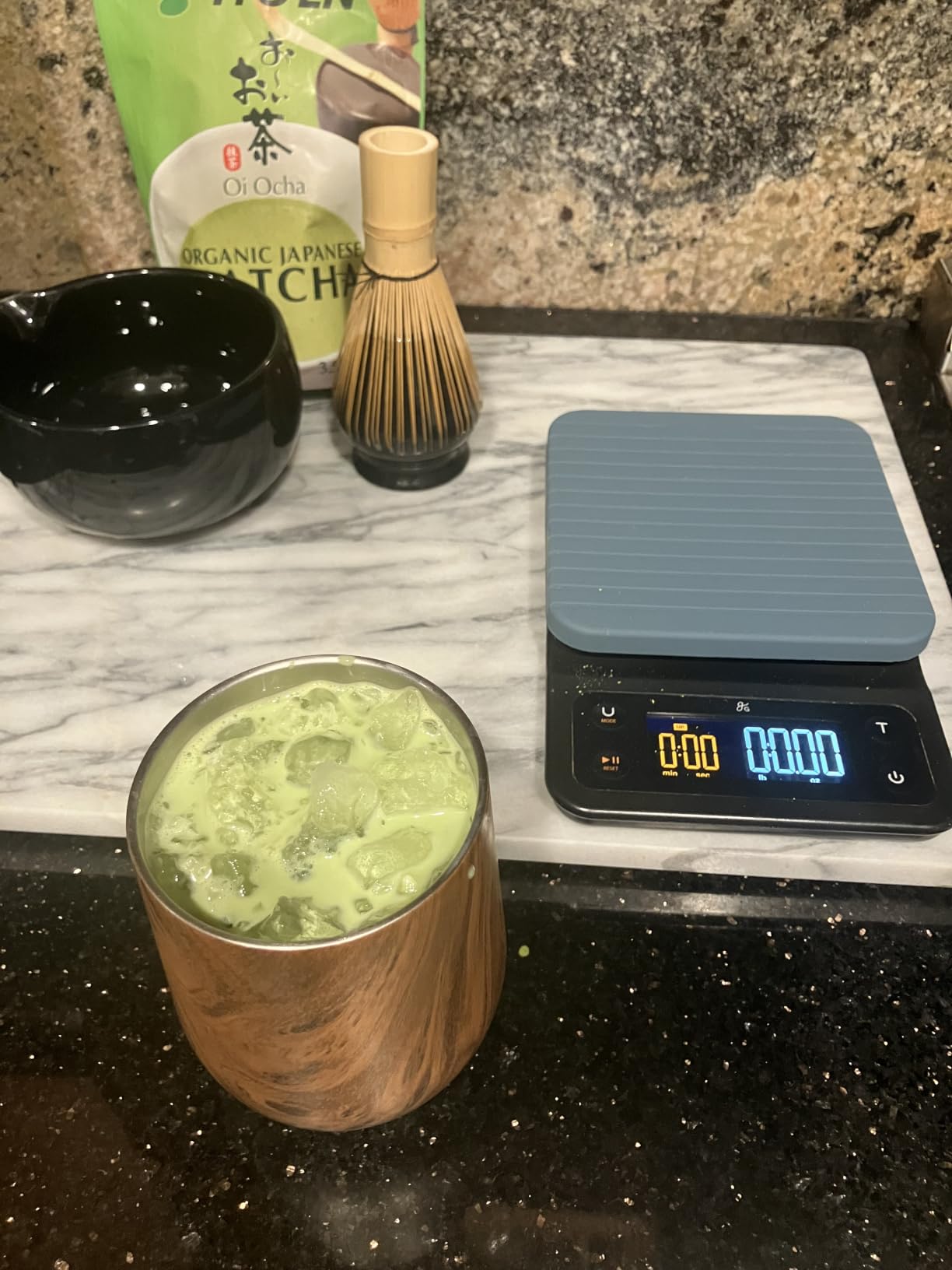 Greater Goods Coffee Scale with Timer, 0.1g Precision for Espresso & Matcha | Digital Pour-Over Scale with Waterproof Silicone Cover, Backlit Display & 6.6lb Capacity for Chemex, V60, Drip (Onyx Black) customer photo 1