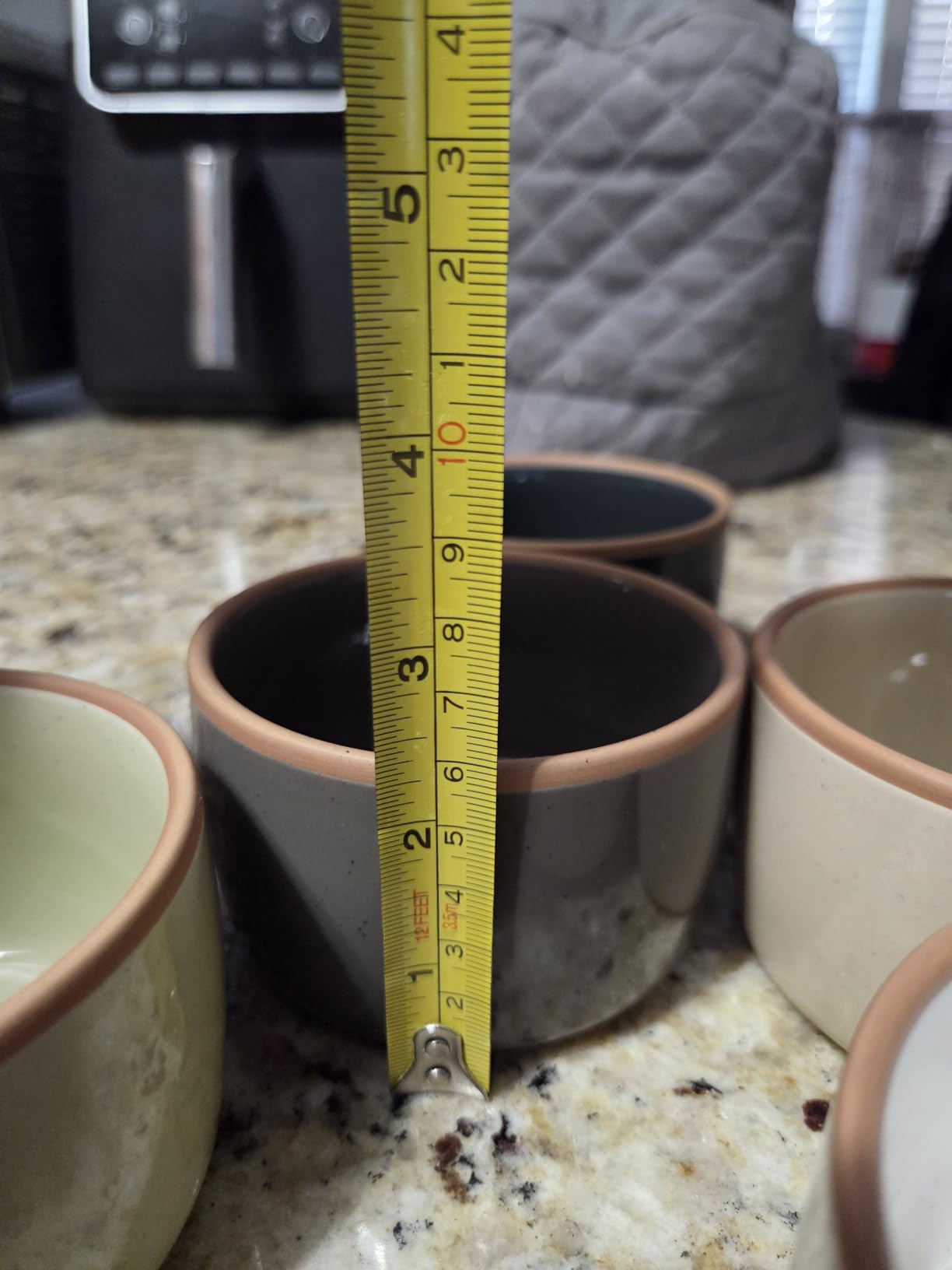 Mora Ceramic Ramekins - 8oz, Set of 6 - Small Oven Safe Baking Dishes/Cups - For Personal Pudding, Creme Brulee, Souffle, Serving Dip, Custard, Ice Cream - Single Mini Bowls - Assorted Neutrals customer photo 2