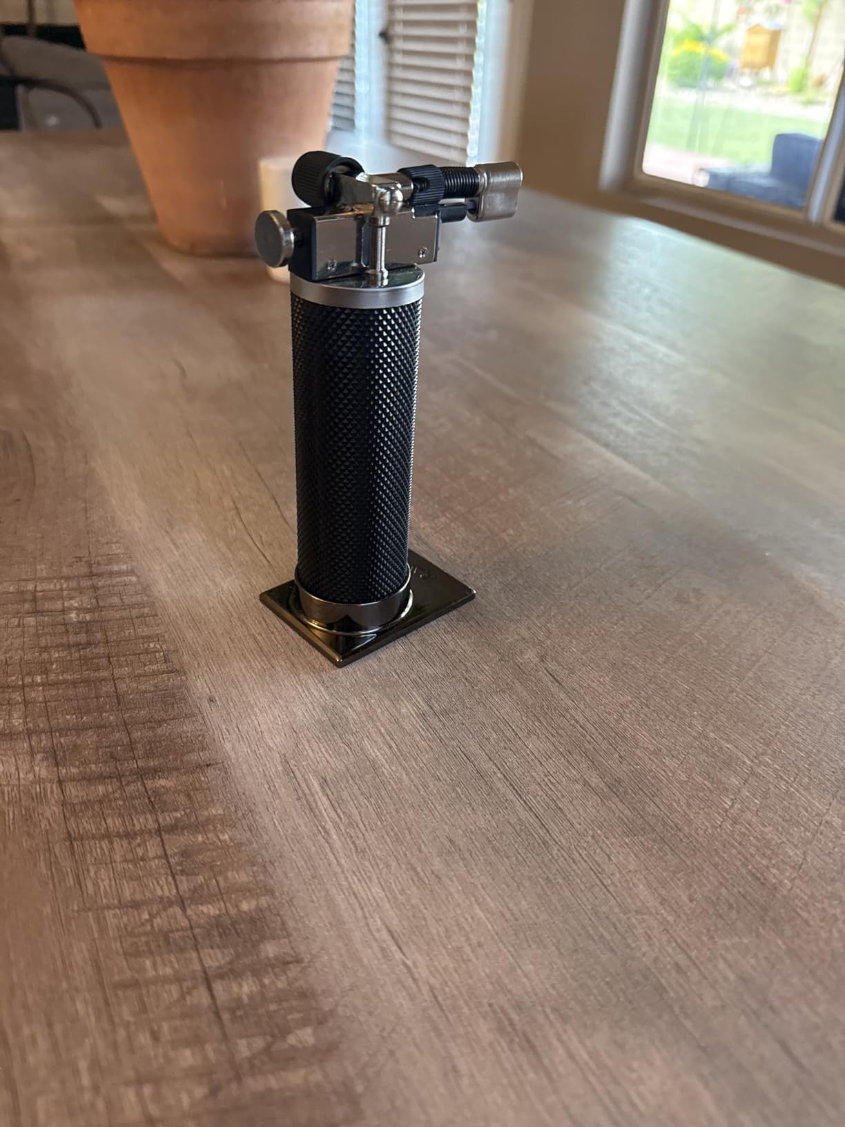 RAVS Butane Torch Lighter, DUAL Flame Mode Kitchen Torch, Refillable Cooking Torch Gun, Creme Brulee Torch Lighter, Blow Torch for Cooking, Welding, Mini Torch Soldering customer photo 1