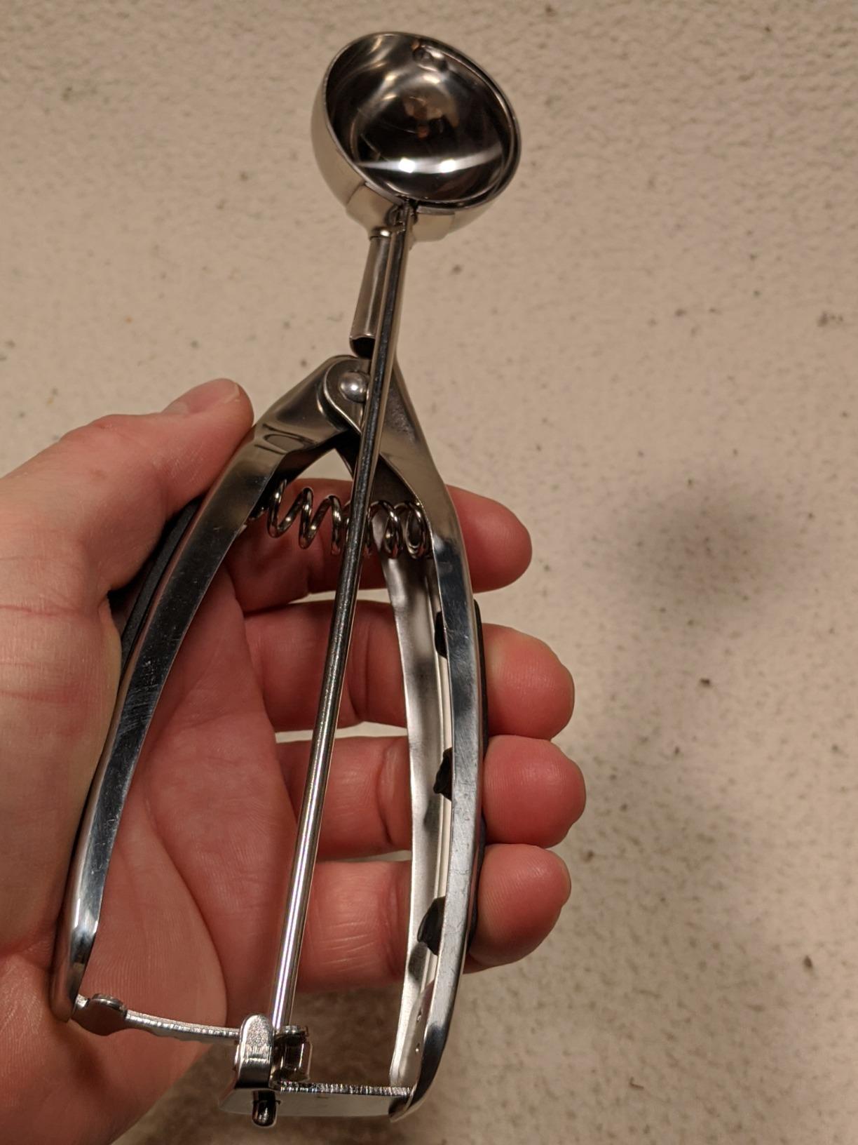 KitchenAid Cookie Dough Scoop Set, Set Of 3, Black customer photo 1