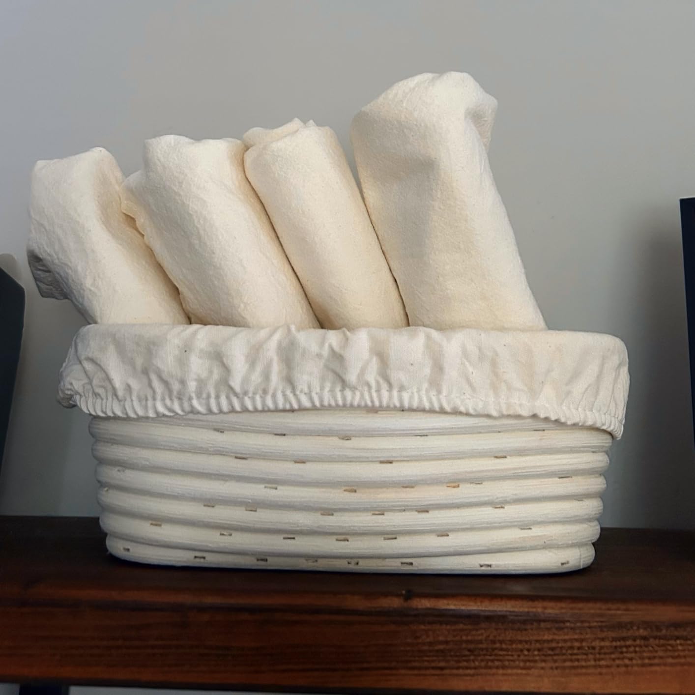 Bread Towels for Proofing Cover - 100% Organic Cotton Bread Cloth for Rising - Breathable Tea Towel for Bread Making - 27