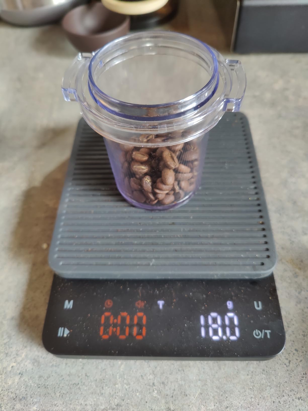 BAGAIL Coffee Scale with Timer, 0.1g/3kg Precision | For Drip Espresso & Pour Over, Rechargeable, Clear LED Display, Auto Tare, Waterproof Silicone Cover, Charging Cable Included customer photo 2