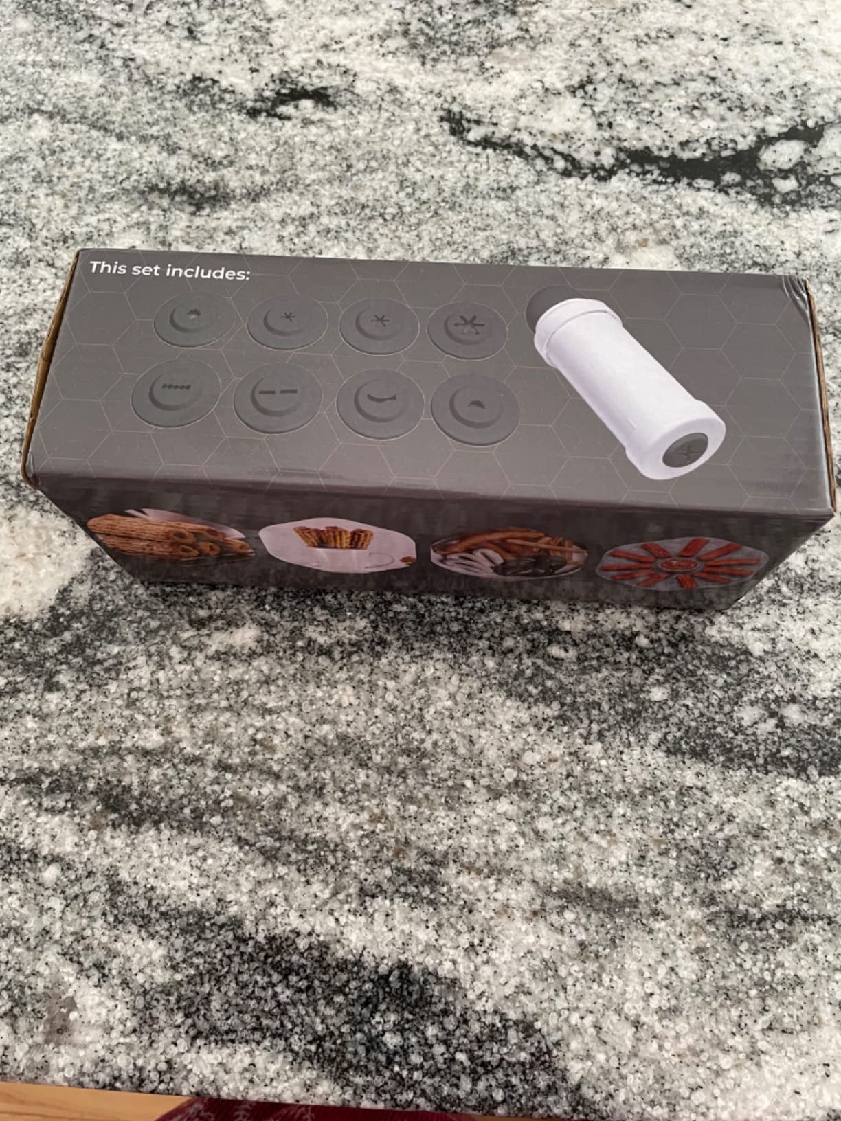 Churrera Churro Maker Machine - Free Recipe eBook Included - 8 Interchangeable Discs - Churros Maker Machine - Cookie Machine customer photo 2