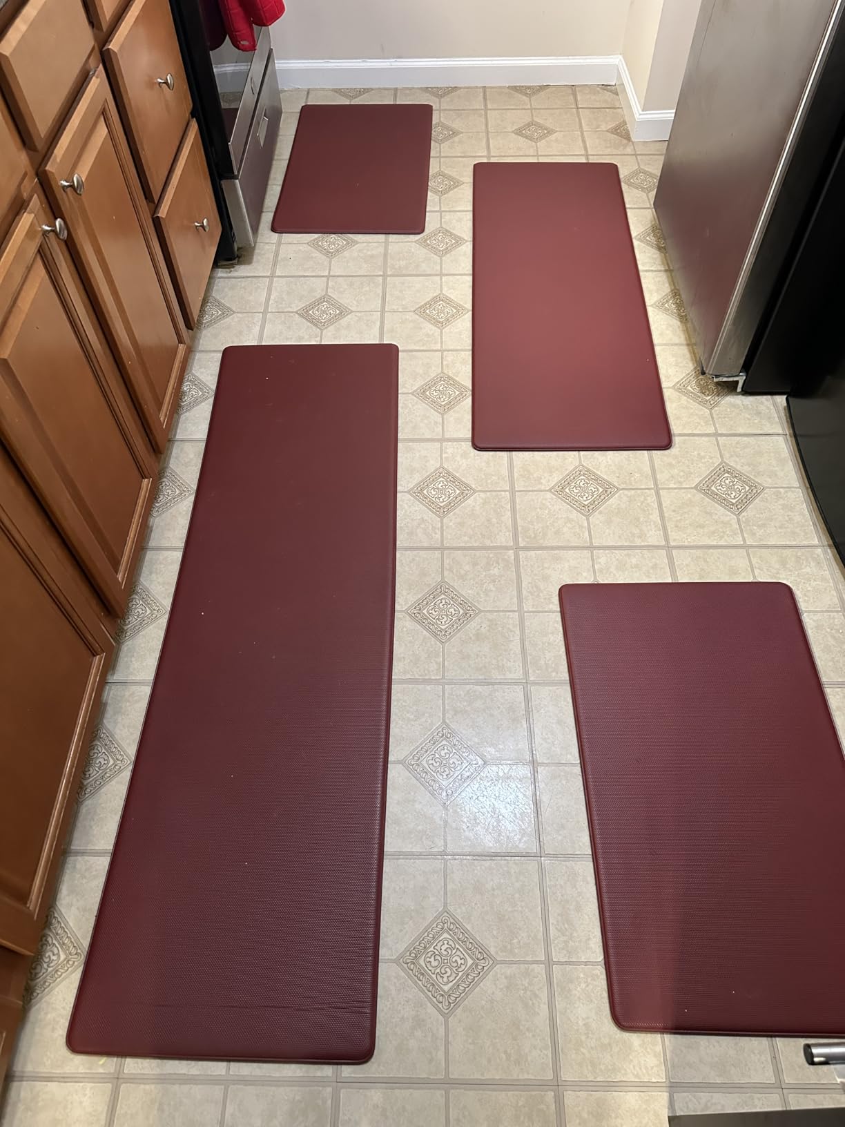 Kitchen Mat Cushioned Anti Fatigue Rug Comfort Floor Mats | Water-Resistant, Non-Slip, Easy to Clean Comfort Floor Mat for Kitchen, Sink & Office, Multiple Colors & Sizes (Best Seller) customer photo 1