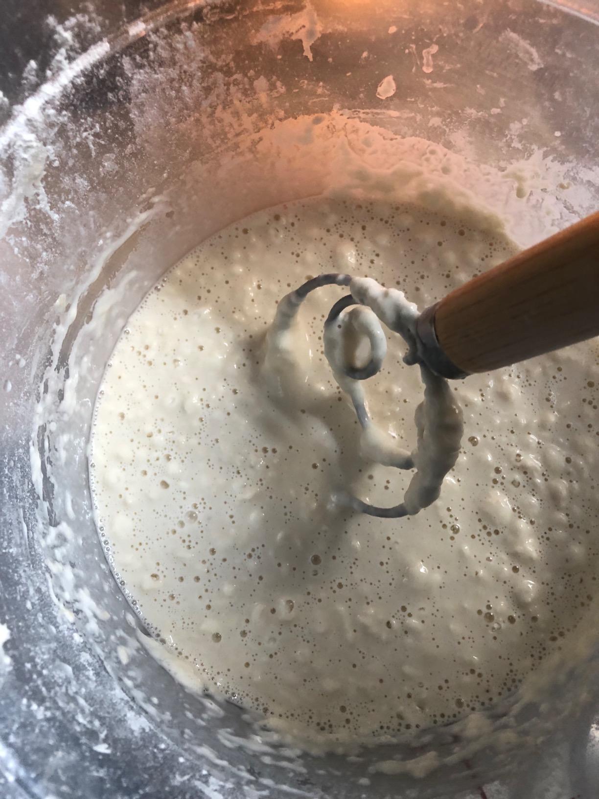 ORBLUE Premium Danish Dough Whisk - Dutch Whisk with Stainless Steel Ring - Danish Whisk for Bread, Pastry or Pizza Dough, 13-inch 1-PACK customer photo 2