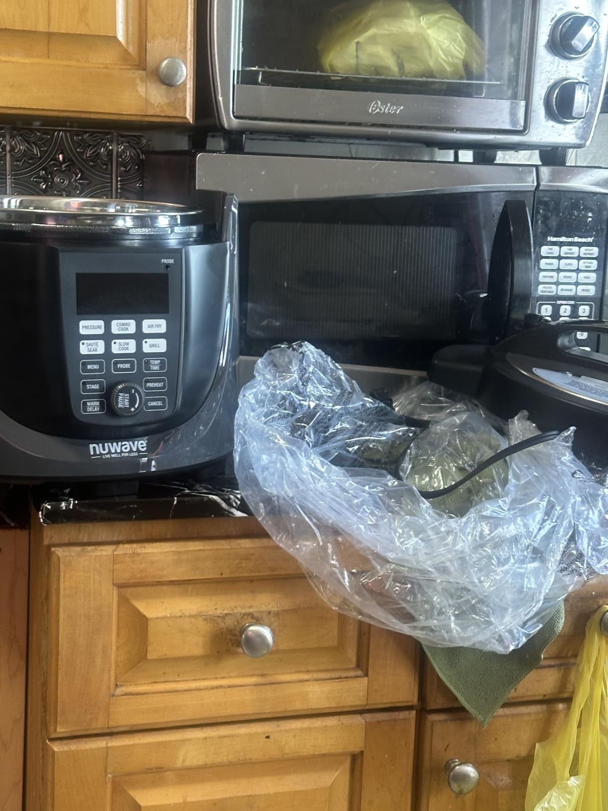 Duet Electric Pressure Cooker & Air Fryer Combo w/Probe, 450-in-1 | Slow Cooker & Grill, Integrated Digital Temp Probe, 6qt SS Pot, Adjustable High/Low Pressure, Built-in Sure-Lock Safety Tech customer photo 1