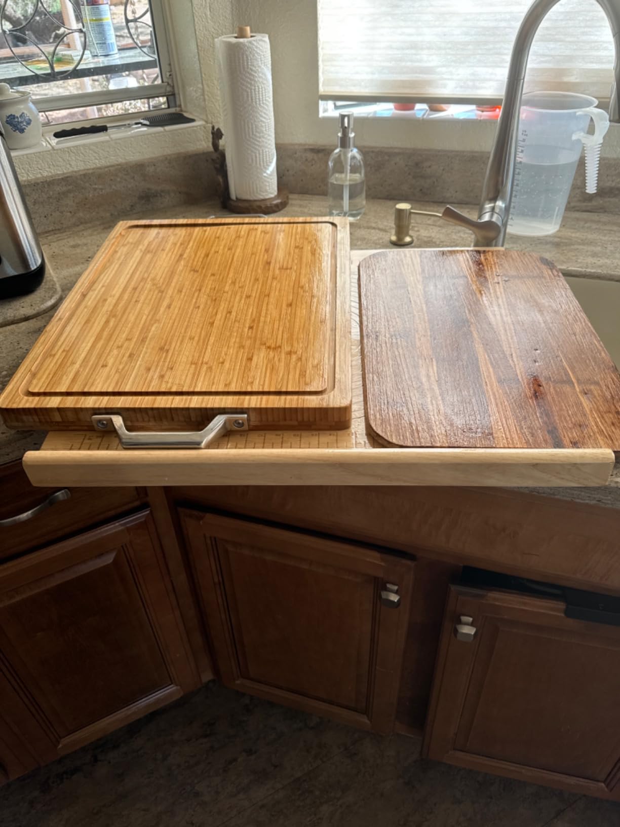 Wooden Pastry Board with Measurement, 23.5