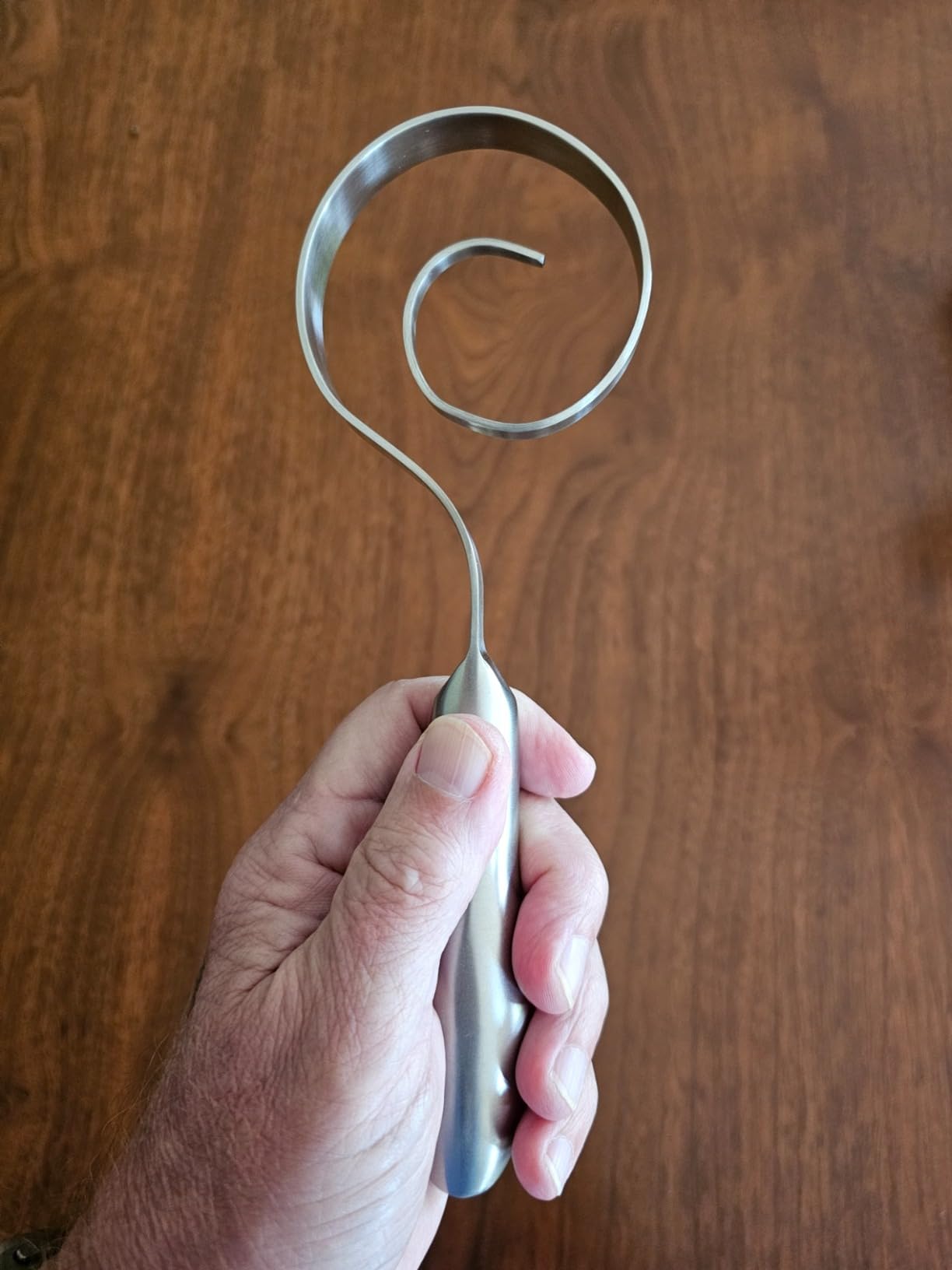 OYV Seamless Dough Whisk, 18/10 Stainless Steel, 9-Inch Danish Dough Whisk | Bread Whisk For Sourdough, Cookies, Pizza and Pastry, Ergonomic Grip, Dishwasher Safe, Easy To Clean customer photo 2