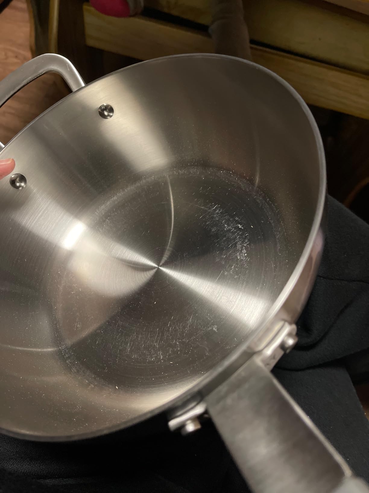 GreenPan x Bobby Flay Stainless Steel 3.75QT Saucepan and Glass Lid, Professional Grade Tri-Ply Chefs Pan customer photo 2
