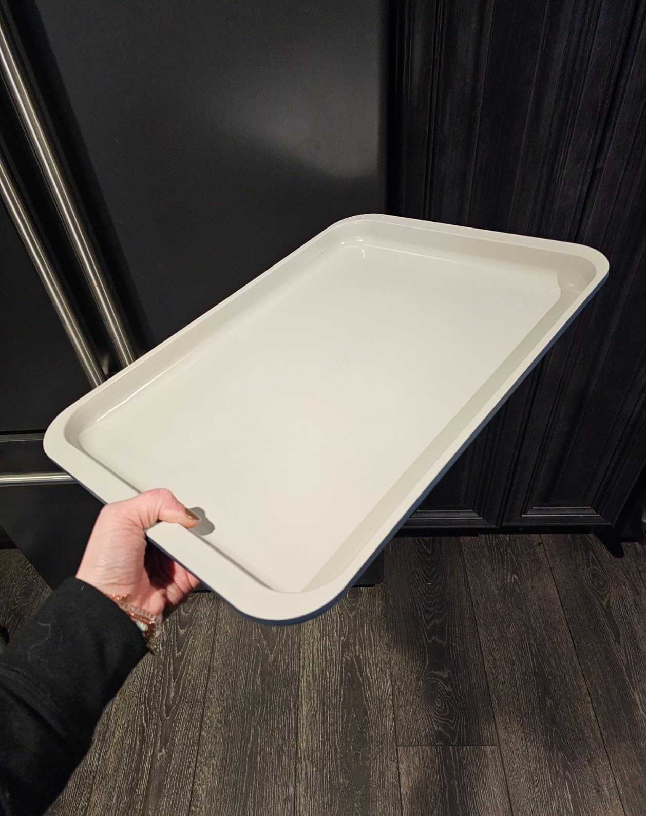 OXO Good Grips Non-Stick Pro Ceramic Coated Metal Bakeware Half Sheet Pan - Storm Blue customer photo 1