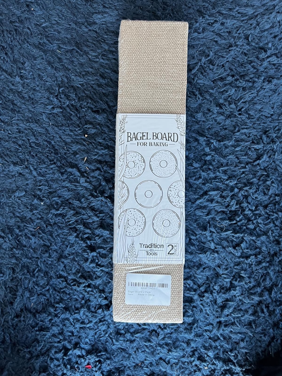 Bagel Baking Boards 2-Pack | 15.7 x 3.5 x 0.8