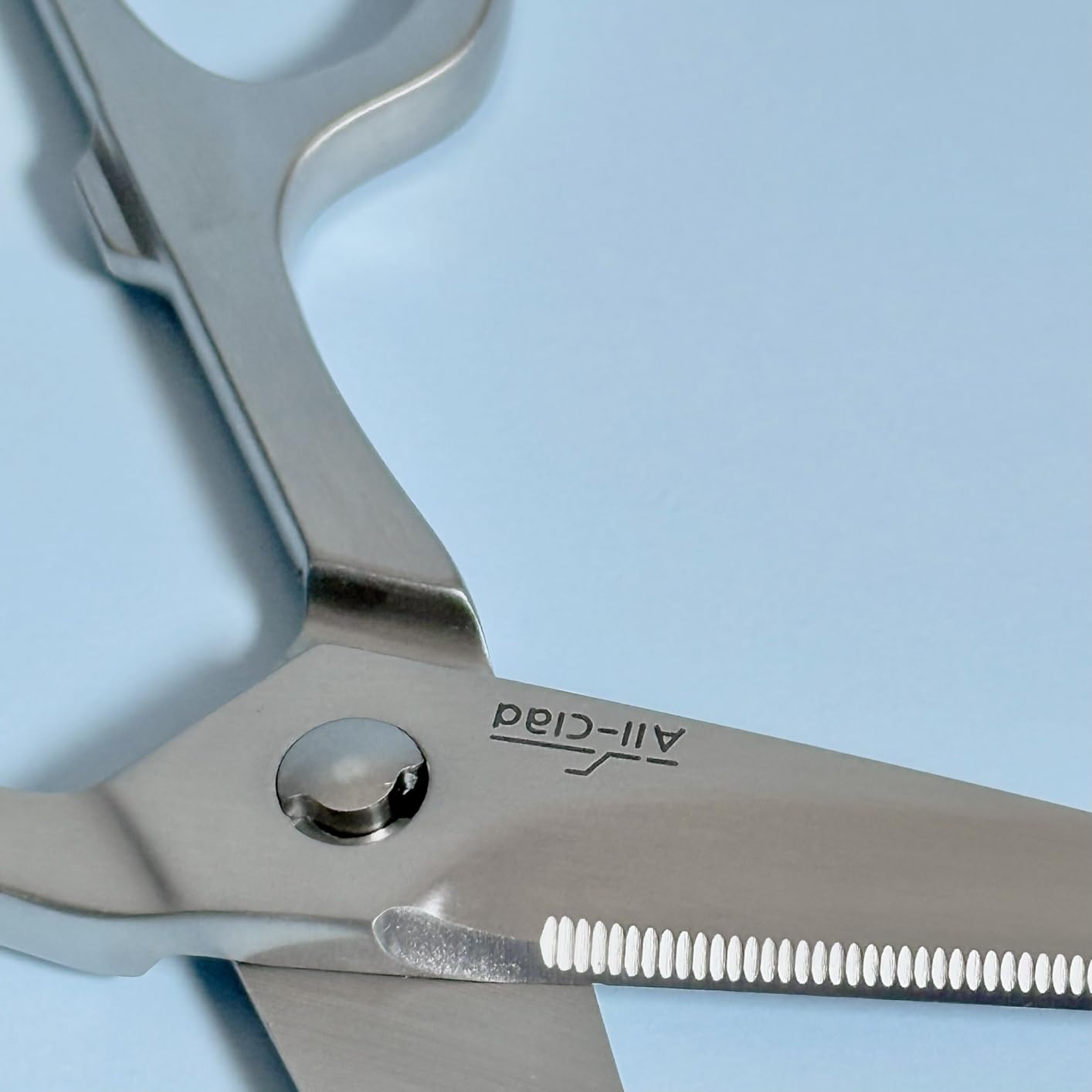 All-Clad German Stainless Steel 8-inch Shears, Kitchen Tools | Durable Construction, Cryo-hardened blades, Expert Precision, Easy cleaning, Cuts and breaks down poultry and shellfish customer photo 2