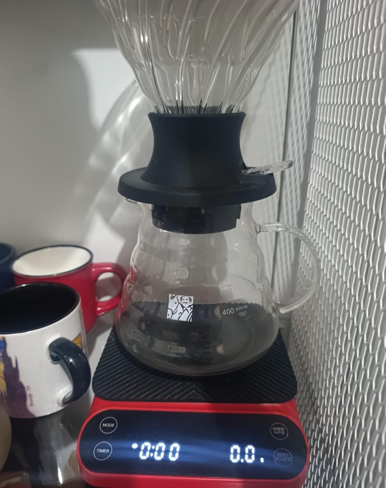 Maestri House S3 Pour Over Coffee Scale with Timer, 3kg/0.1g | Coffee Scale with 3 Brew Modes, Adjustable 1:1-1:18 Ratios and Real-Time Flow Rate for Pour-Over, Espresso or French Press customer photo 2