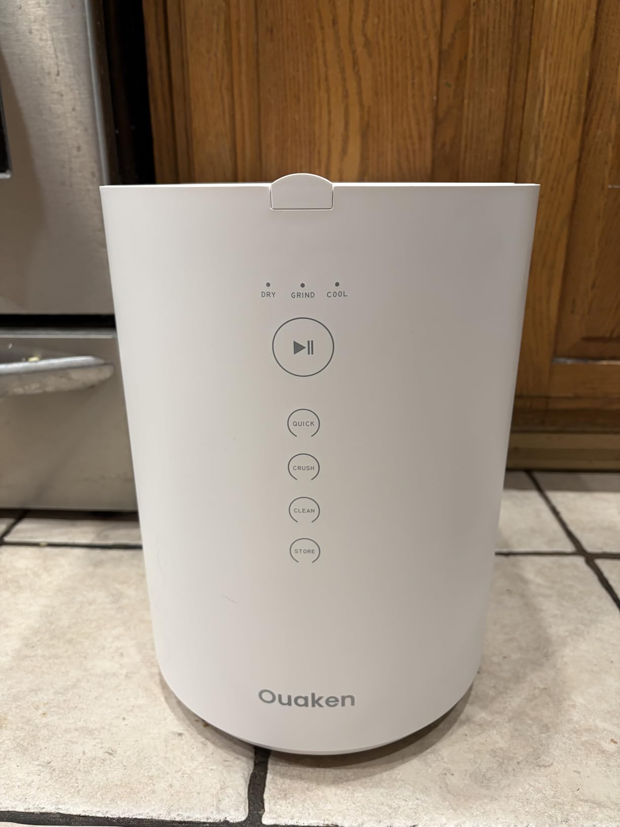OK-255 Electric Composter for Kitchen 5.5L | 2026 New Smart Compost Bin with 5 Modes, Quiet, Odor-Free, Auto-Clean, Reduces Food Waste by 90%, Turns Waste Into Fertilizer customer photo 1
