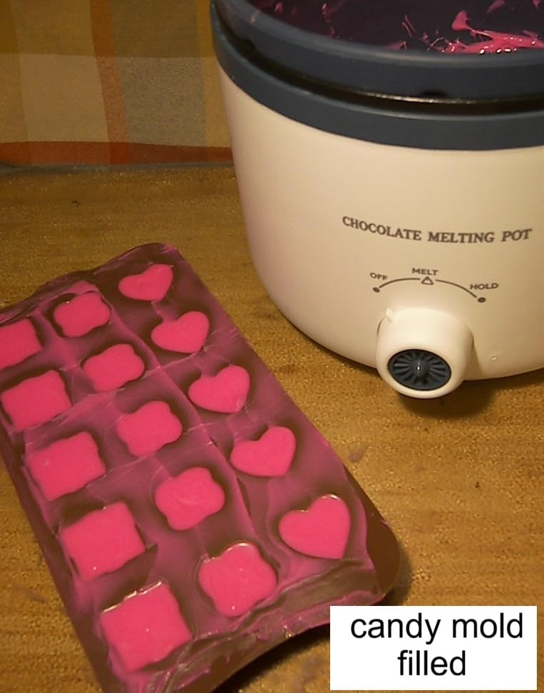 Electric Chocolate Melting Pot with Accessories & 2 BPA-Free Insert Pots | Fast Melt & Heat Hold, Full Accessories, Easy Cleanup, Ideal for Chocolate & Candy Melts, Family Parties, Movie & Game Nights customer photo 2