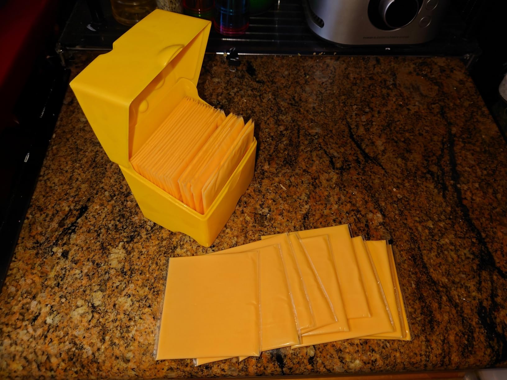Cow Cheese Slice Holder Storage Container For Refrigerator Sliced Shredded Keeper Containers For Fridge (yellow) customer photo 2