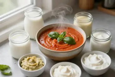 Best Substitutes for Heavy Cream in Soup