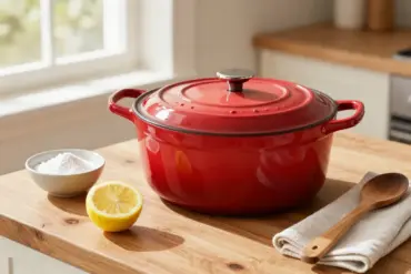 How to Clean a Burnt Enamel Dutch Oven Without Scratching